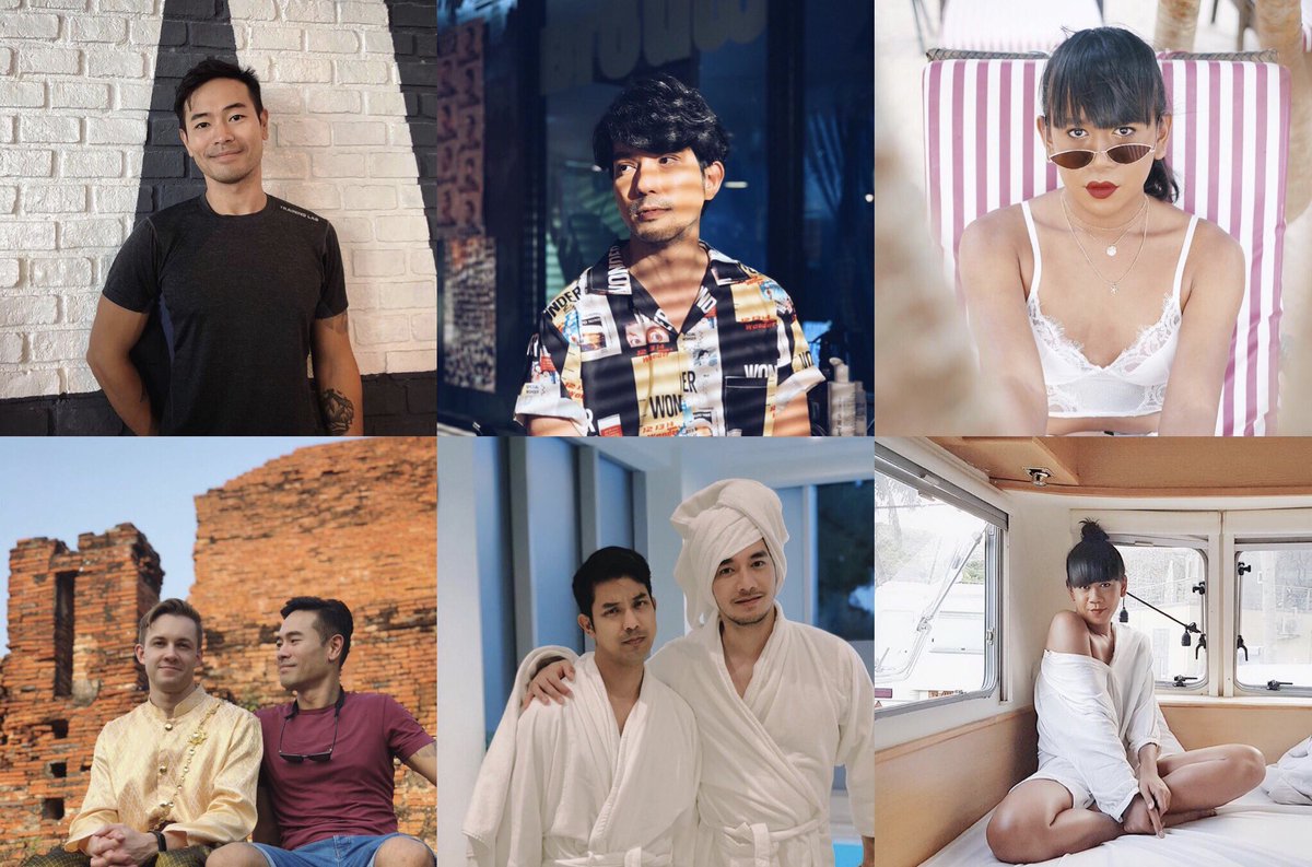 centralboyslove's tweet photo. Não é apenas os personagens de #3willBeFree que são LGBTs. Além do diretor, temos três intérpretes assumidos (alguns fazendo personagens heteros). Num Punpeng (EP3)
Stop Naphon (Boss John, EP4) e Jennie Panhan (Mae) são alguns desses nomes. https://t.co/cNAqVagiii