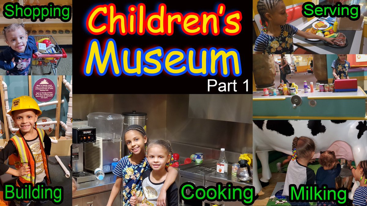 D_Playhouse3's tweet photo. Check out our new video of us exploring the  @ChildMuseumATL What an awesome place! There is so much to do we split it in 2 parts! #childrensmuseum #Museums #kidsvlog #youtube #kidsyoutube #pretendplay #bestkidsmuseums 
Click here to watch now. https://t.co/ss2HUkQdZO https://t.co/todZhN7B6M