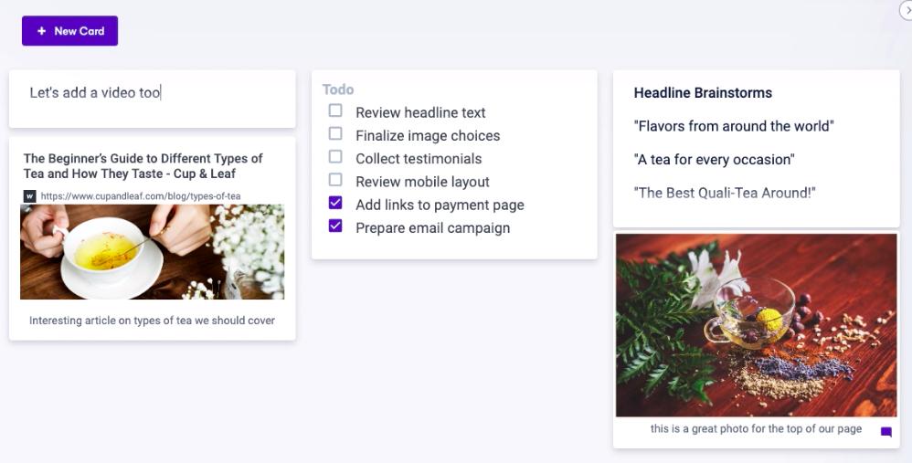 FlexBoardApp's tweet image. Get everything you need in one spot - notes, docs, links, images, videos, and more.  FlexBoard is the place to collect and collaborate on everything you need for your next creative project.