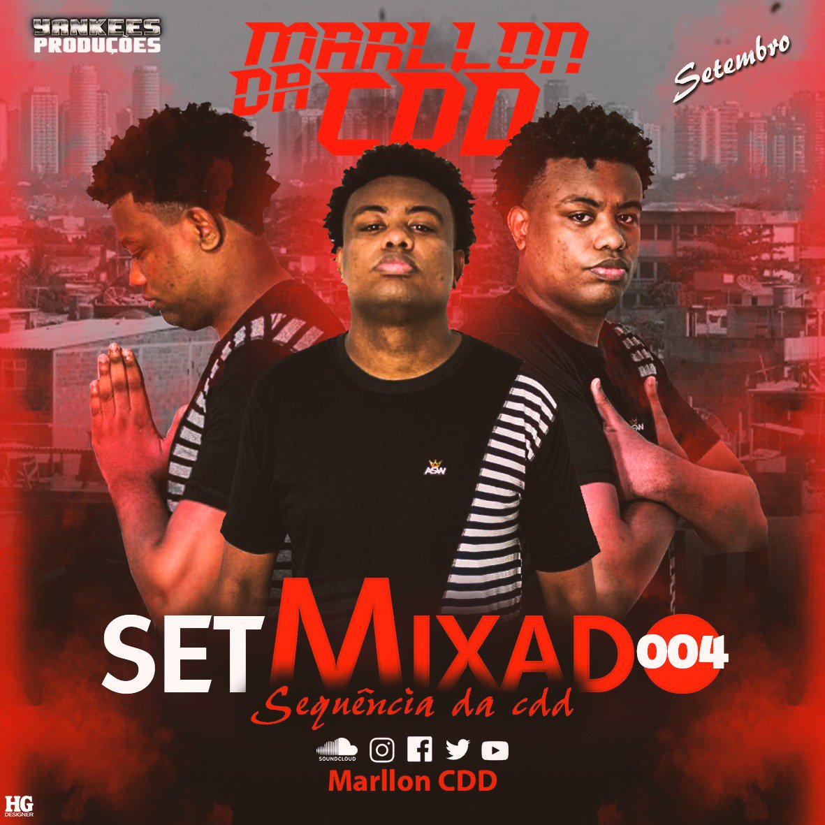 DjMarllonCDD's tweet photo. ESSE MÊS TEM SET NOVO NA PISTA...💣💣💣💣
RT RT QUE VEM MUITA COISA BOA POR AÍ...🤟
#SETMIXADO004
#SETMIXADODJMARLLONCDD
#DJMARLLONCDD
#DACDDPROMUNDO
#CDD #SEQUENCIADACDD
#BAILEDO15 #CIDADEDEDEUS https://t.co/yhgXQJihD7