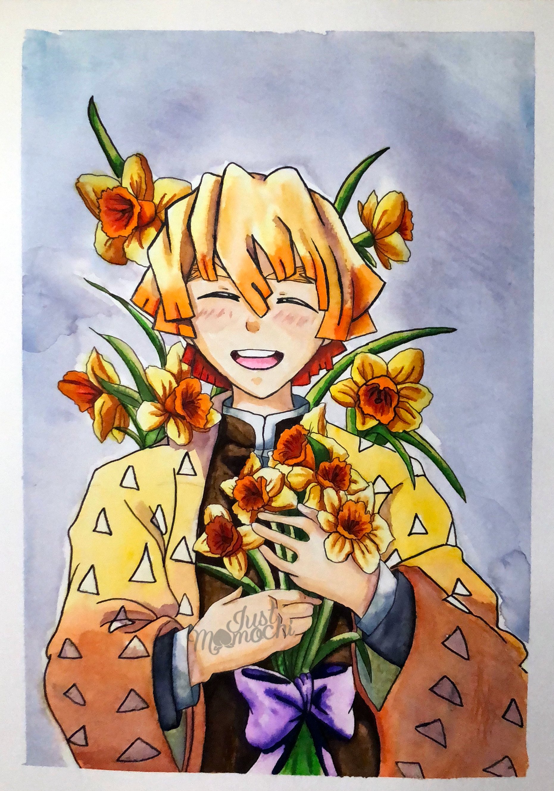 Momo Zine Genshin Cc Happy Birthday Baby Boy Zenitsu You Deserve Happiness 我妻善逸誕生祭19 9月3日は我妻善逸の誕生日 我妻善逸 鬼滅の刃