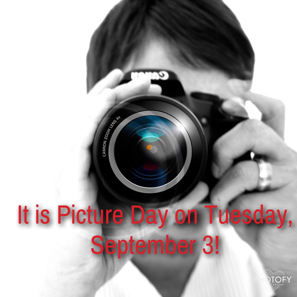 Tomorrow is Picture Day!
