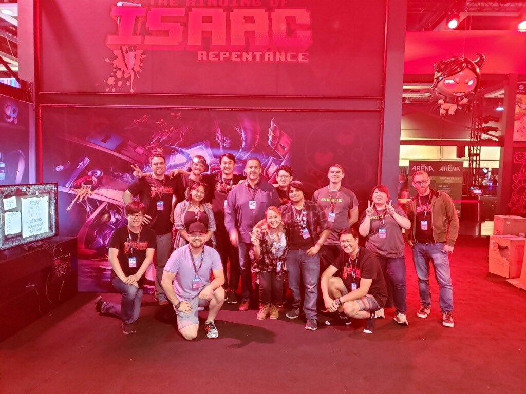 KnightShiftTeam's tweet image. Thanks #PAXWest for an unforgettable trip. We thank all those who played #Elsie providing valuable feedback, and joining us on our journey. We’re making a better game because of you. Special thanks to the @nicalis crew for being so amazing.