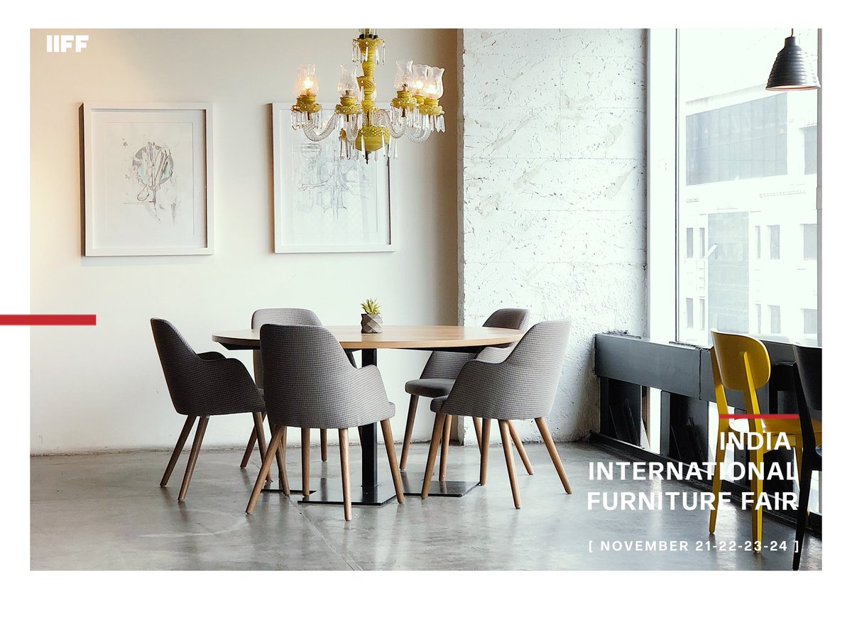 IIFurnitureFair's tweet photo. Discover a wide range of furniture's at IIFF 2019 this November! Visit https://t.co/Hc2FN82xzy to know more.

#IIFF #IIFF2019 #Mumbai #Furniture https://t.co/iZrj2ihPZY