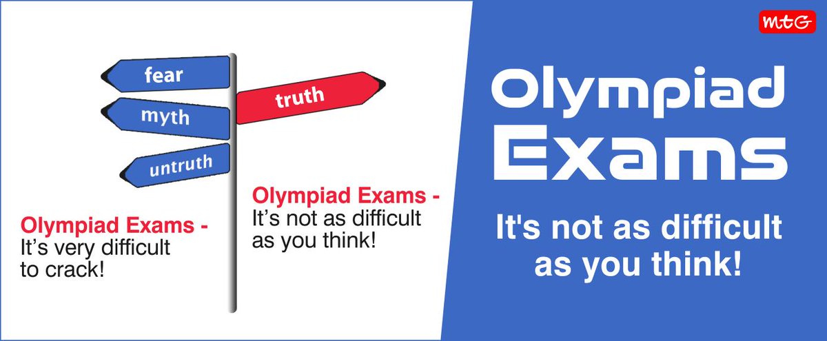 MTGBooks's tweet image. #Olympiadexams – it’s not as difficult as you think.
As with hard work and proper #studyplanning anything can be achieved. Here are few ways through which you can make your kids ready to face the #Olympiadchallenge: bit.ly/olym-exam