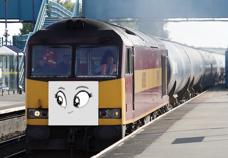 NWR_Class60's tweet image. Canterlot is a Class 60 who works with LMS on the Mainland. She is very cheerful and ready to help.