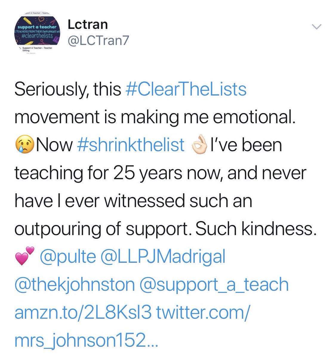 support_a_teach's tweet photo. Unbelievable ❤️😱 https://t.co/QA6uvu2B6n
