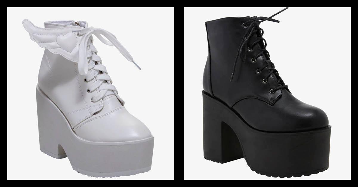 hot topic platform shoes