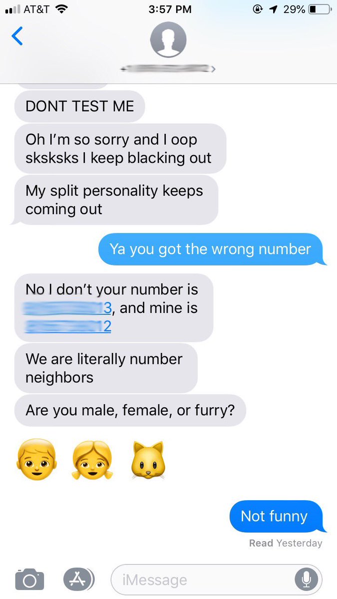 ZacOnTV's tweet image. Have you interacted with your number neighbors — the people who have your phone number, but the last digit is off by one?

Well, this one didn’t end well.

How the internet’s latest obsession took a dark turn for a mom in Blue Springs, tonight on @fox4kc at 10pm. #numberneighbor