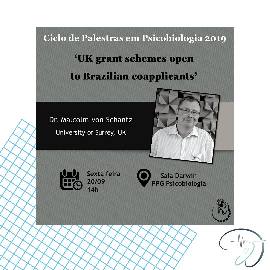 O LNRB está recebendo a visita do Dr. Malcolm von Shantz, professor de cronobiologia da University of Surrey- UK. E no dia 20 deste mês ele estará ministrando uma palestra, estão todos convidados! #cronobiology #ciênciaUFRN