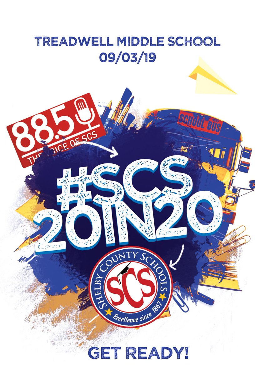 voiceofmscs's tweet photo. 5 days left for #SCS20In20 and we will start the tour off at Treadwell Middle School at 7am!!! #15SchoolsDone https://t.co/EmIl3QqxDF