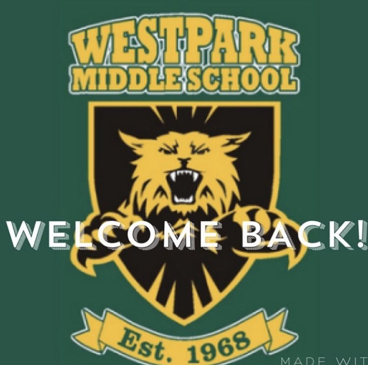 We’re baaaaaaaaack. We are excited to see you all tomorrow. 6’s starting at 8:07 and our 7/8’s at 12:45. Here’s to a new year in a new den!! #newschool #wildcats #herewego