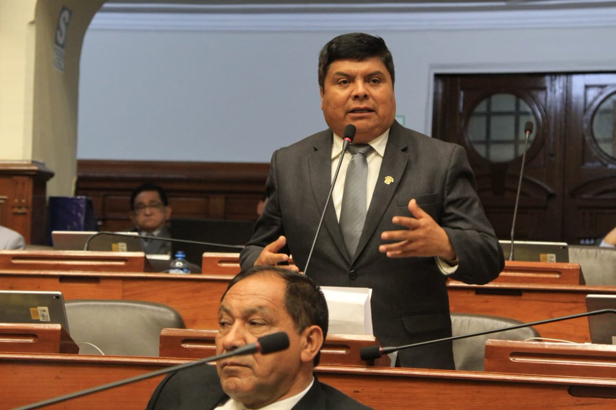 [AHORA] Prosigue #DebateParlamentario sobre pliego interpelatorio al ministro Vicente Zeballos.
#Interpelación