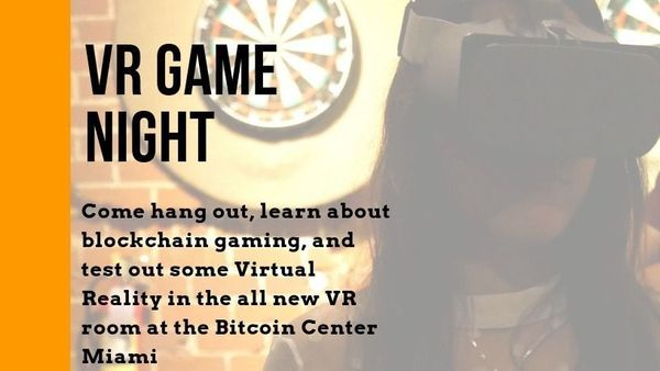 btccentermiami's tweet photo. #BitcoinCenterMiamiMeetup | Fridays
VR Game Night 🕶️🥤👅
Fri, Sept 6, 2019
8:00 PM - 12:00 AM
Every week on #Friday
@ Blockchain Center @blockchainMIA
21 se 1st ave · #Miami , FL
Third Floor
Meets #MiamiFL: https://t.co/hDyK9YvdDG🌴🏄♂️ https://t.co/pPqIDCnekU