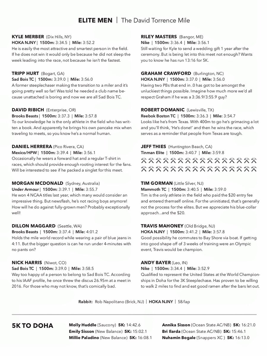 Everything you need to know about Wednesday’s <a href="/HokaLIMile/">HOKA ONE ONE LI Mile</a>