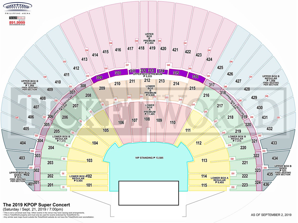 Sweeney Todd Seating Chart