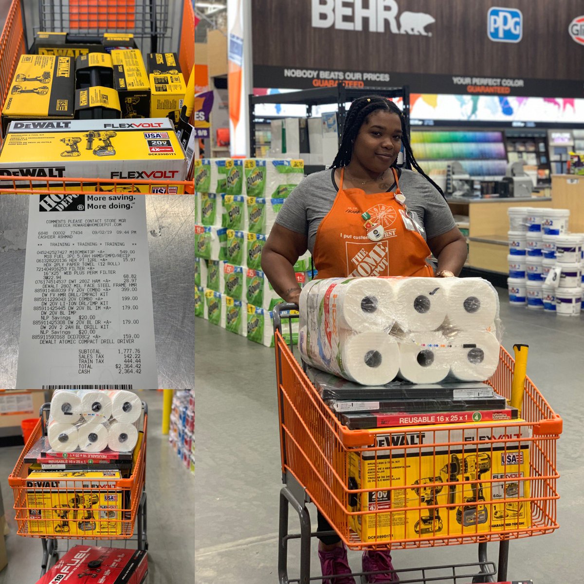 TonyaMedina_THD's tweet photo. Awesome job Ikara (D31) on this great recovery! $1777 in merchandise recovered by just offering great customer service and being aware! @hd6848 @rch20811 @Carell_R @ASummers_HD @ChrisBergHD https://t.co/sRriUfhoTM