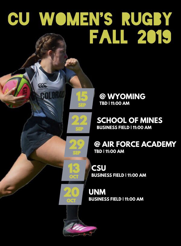 It’s officially 15s season! Come out and support the Buffs at our upcoming games!