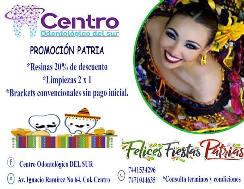WhereAppMx's tweet photo. Centro Odontológico DEL SUR pone a sus ordenes tratamientos de ortodoncia a los mejores precios. 

Aprovecha las súper promociones que tienen para ti en este mes patrio, visítalos en : 

📍Avenida Ignacio Ramirez #64

Mayores informes al teléfono: 

📲 7441534296

📲 7471044635 https://t.co/wrCkQQGknd