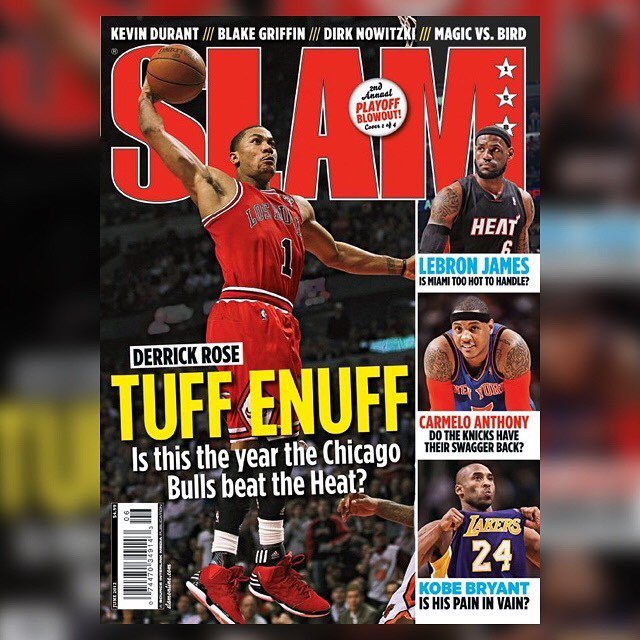 everydamnslam's tweet photo. 158a. #derrickrose alternate cover (LeBron James and Dwyane Wade or Kevin Durant or Kobe Bryant) #chicagobulls #dabulls #bullsnation #drose #slam #myslam #slammagazine #newyorkknicks #MinnesotaTimberwolves #clevelandcavaliers #detroitpistons https://t.co/8Pr3mDUD0c https://t.co/S6wcCqjvGi