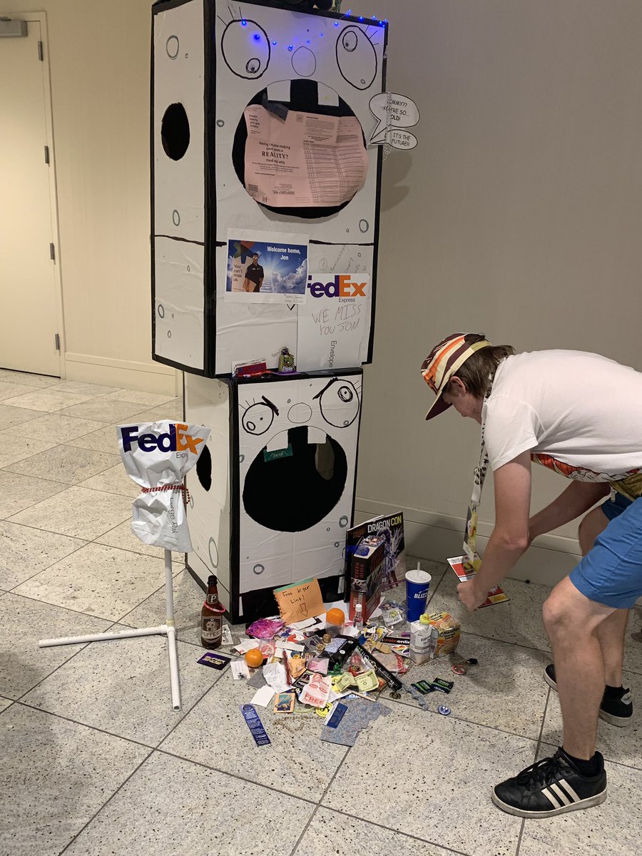 I am glad that I was able to attend the church of #DragonConJon this morning, though. Very inspirational.