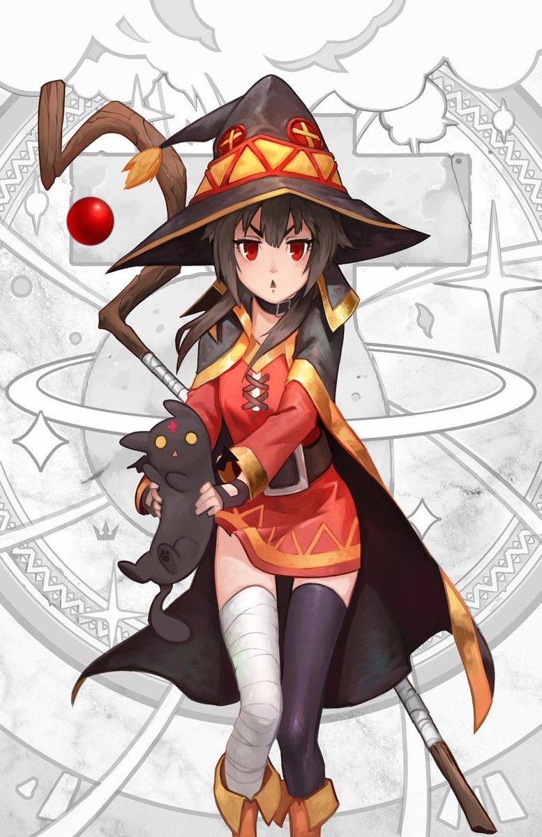 TheMaskedFate's tweet photo. #MeguminMonday https://t.co/9UDtWco78X