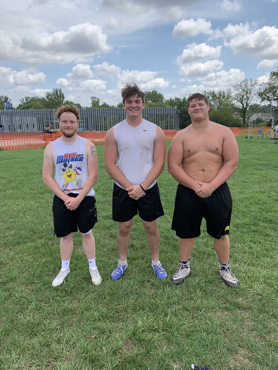qhsfootball's tweet photo. Great day watching some Quincy University Football practice and catching up with some former Blue Devils. Really enjoyed watching @GaryBassQU run his program. Left extremely impressed! https://t.co/GgrOWroH71
