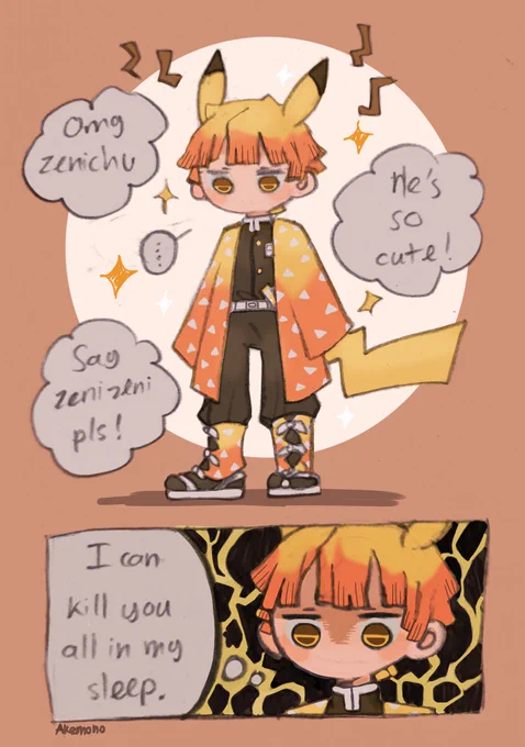 Happy birthday to our lovely zenichu💛 #我妻善逸誕生祭2019 