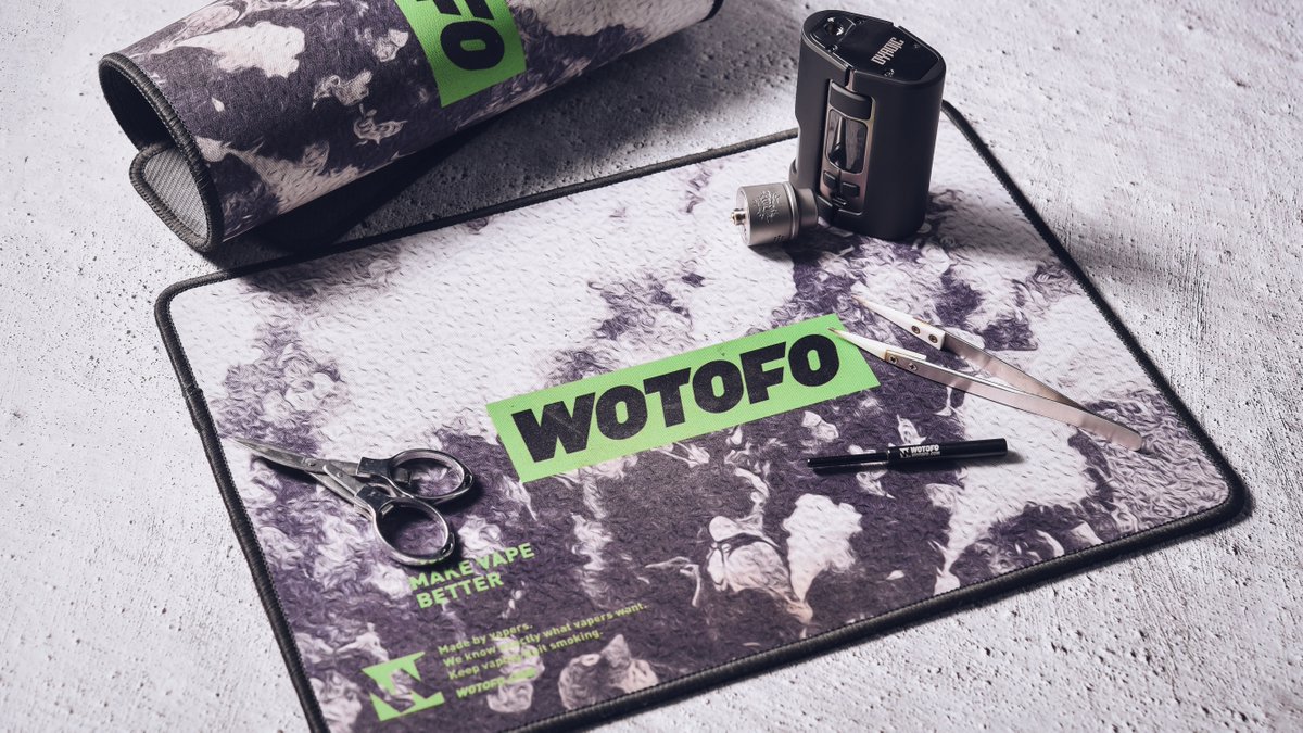 wotofoofficial's tweet photo. Wotofo building mat brings you new ideas.

https://t.co/zfgnszHNDM

#Wotofo #wotofam #buildingmat #buidingcoils #dyadicmod https://t.co/89zl51koMy