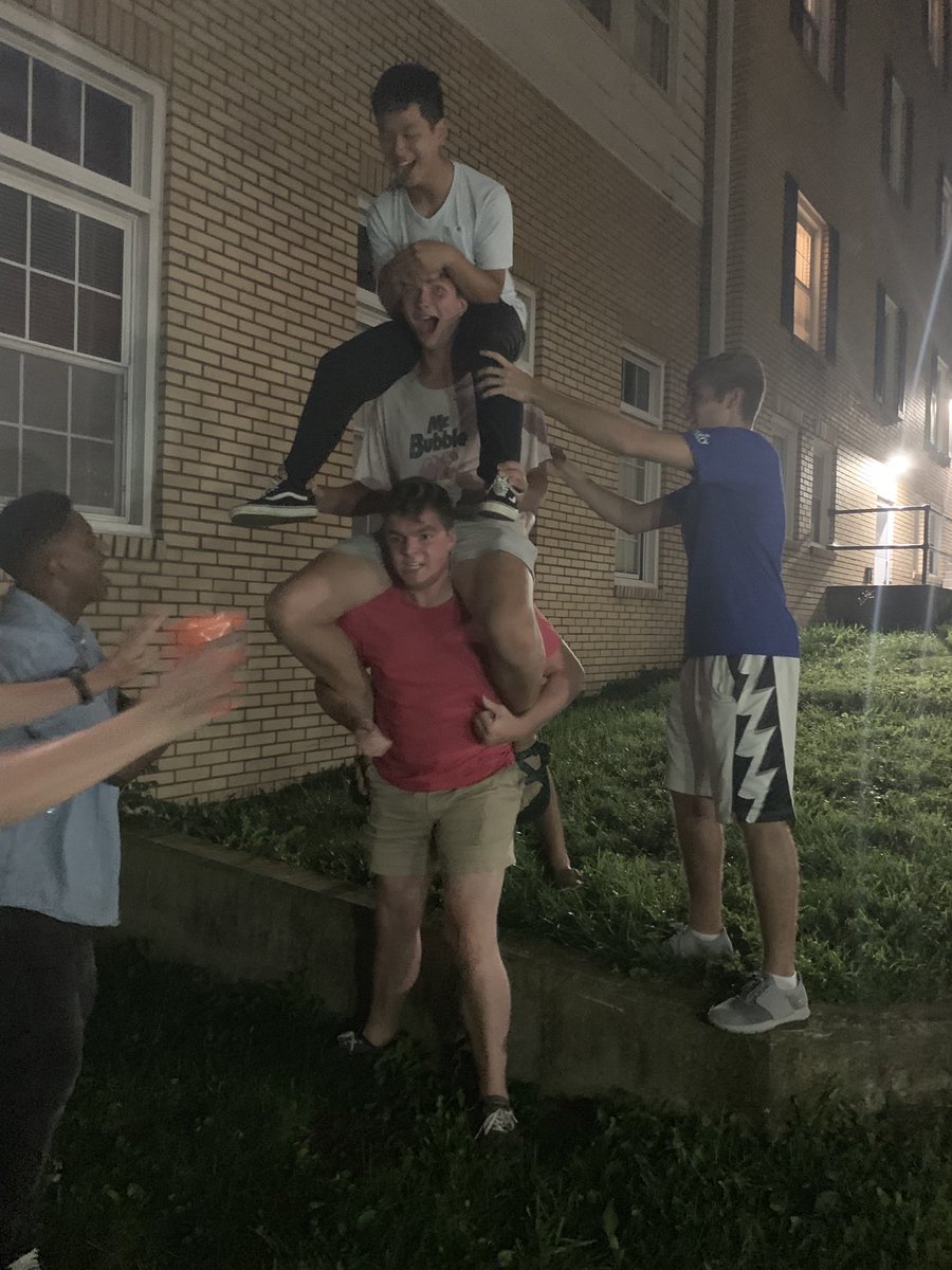 WatkinsHall's tweet photo. When the bfelders try to impress at the bonfire.... 
#WowPhilip #sostrong https://t.co/w9B75VesGP