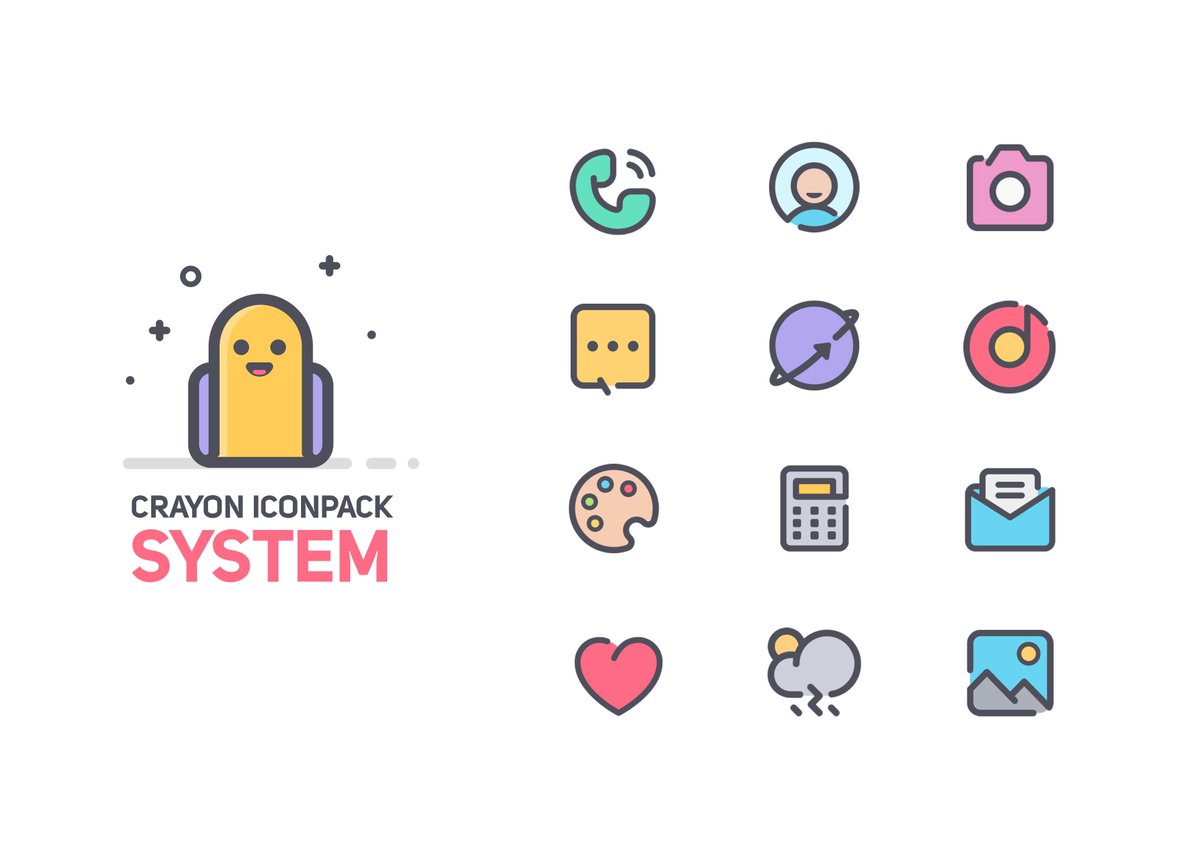 justnewdesigns's tweet photo. Hello Guys 

Crayon Icon Pack is Live on google playstore and it's on big discount for a limited time. 

Get it now : https://t.co/kVHZhp58gX https://t.co/aa0znEjJkW