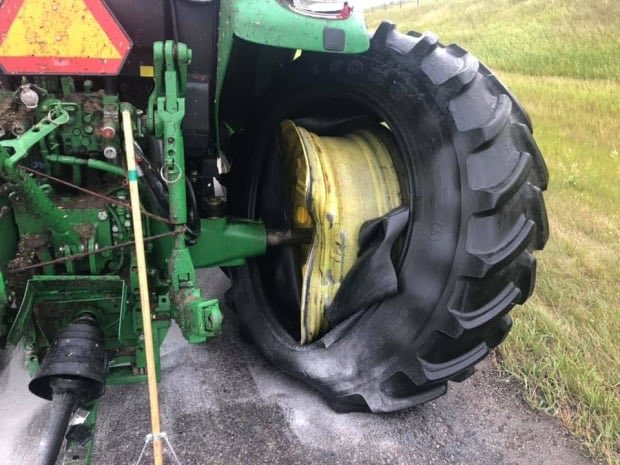 Remember everyone:Whether pedestrian, driver, or cyclist, safety in our public spaces is a shared responsibility. #VisionZero  #ZeroVision  #SharedResponsibility  #CarCulture https://www.cbc.ca/news/canada/calgary/farmer-rear-ended-tractor-1.5268088