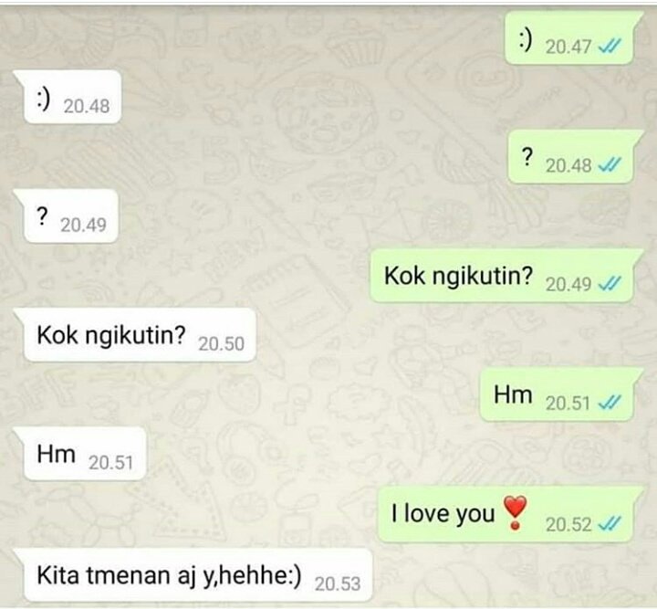 warga_ples62's tweet photo. Cowonya dah kepedean,,eh pas bilang i lap yu jawbanya bikin ngakaks ....WhatsApp https://t.co/7NVleZCbs7