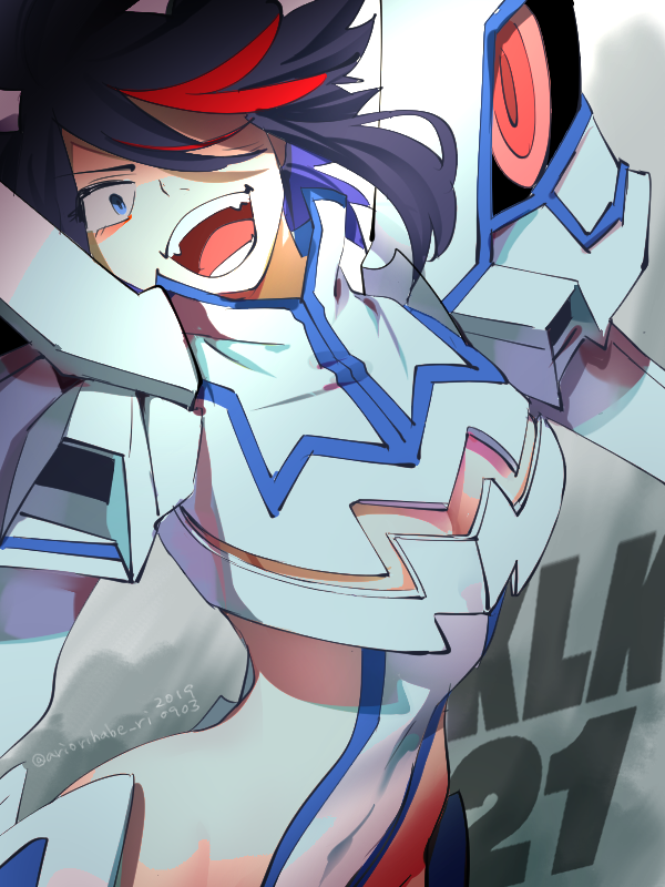 ありおりはべり お恥ずかしながら純潔流子ちゃんの胸のm字の所まおーじさんのフィギュア見て初めて 隙間空いてるんだ って気づいたんですがあらためて21話終盤で ほんとだー なるほどー ってなりました