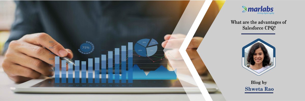 Marlabs's tweet image. To know the advantages of #SalesforceCPQ and about #SalesforceImplementationPartner, read our blog written by Shweta Rao on Salesforce #CPQ advantages. bit.ly/2jWmnKR
#Blog #SalesforcePlatinumPartner #CPQAdvantages #SalesforceConsultingPartner #CPQSolutions