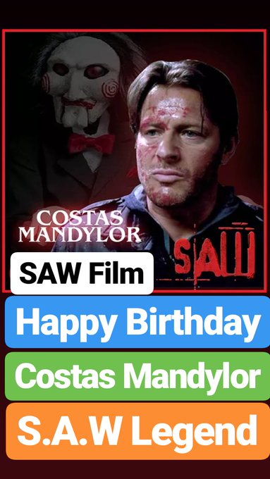 Costas Mandylor’s Birthday Celebration | HappyBday.to