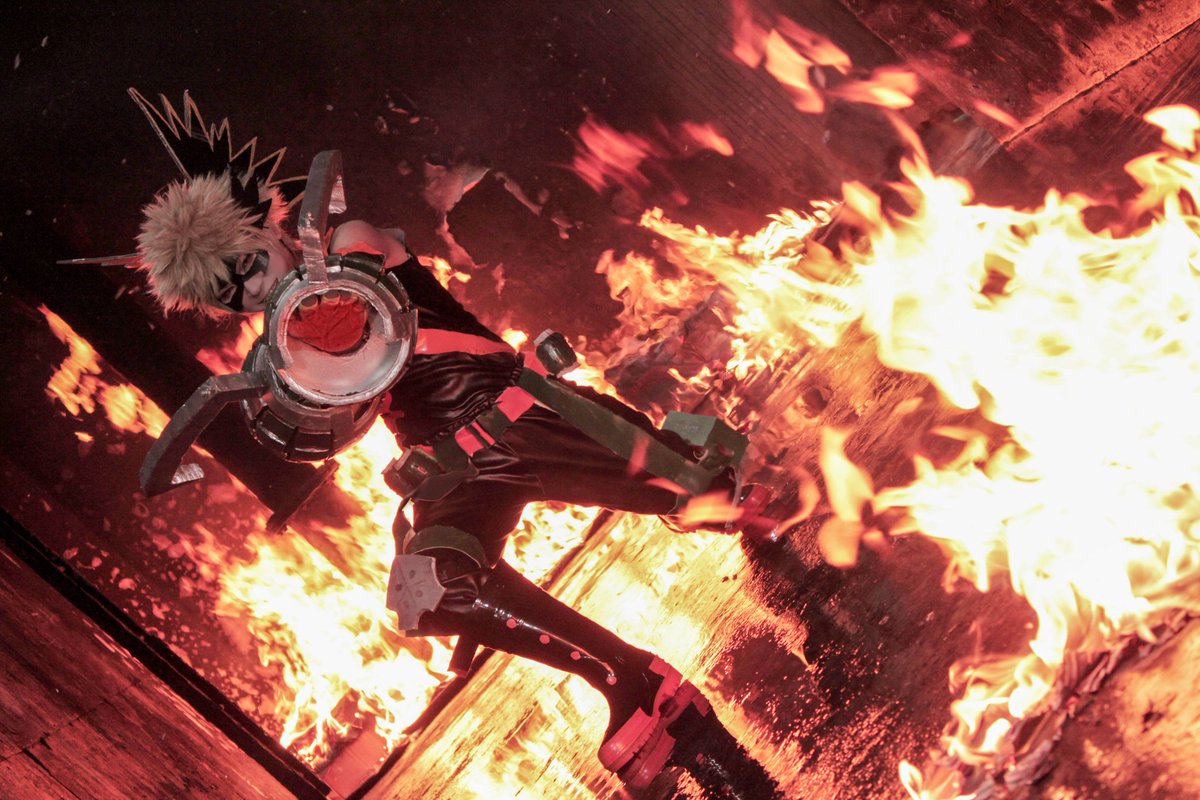 SA42mm8's tweet photo. 【コスプレ cos】僕のヒーローアカデミア MHA

爆豪勝己 しゃいにんぐ
photo📷神崎紅夜(@kanzaki_1220)
Studio (@MaaStudioGray)

念願の炎撮影しました！！ https://t.co/rIqSkurbym