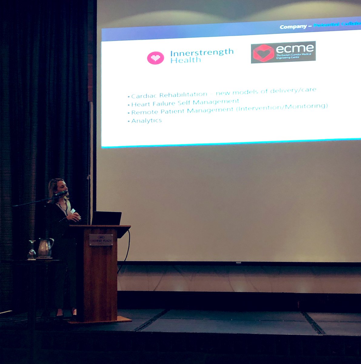 NetwellCASALA (@casalatweet) on Twitter photo Great presentation from <a href="/AvrilC/">Avril Copeland</a> of <a href="/TickerFit/">TickerFit™</a> talking about her journey and experiences in digital health #ecmeindustryshowcase Great presentation from <a href="/AvrilC/">Avril Copeland</a> of <a href="/TickerFit/">TickerFit™</a> talking about her journey and experiences in digital health #ecmeindustryshowcase