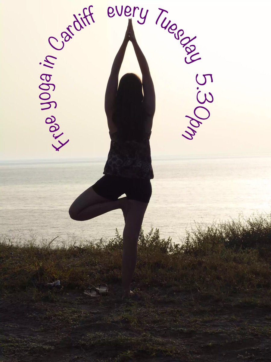 Free yoga in Cardiff restarts today! #yogacardiff #cardiffyoga #freeyoga