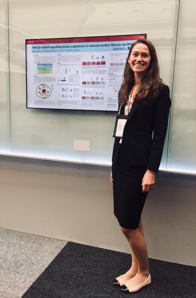 Georgia_May_C's tweet photo. Grateful for the opportunity to present @escardio, thank you! Thanks also to @EBIBristol for funding this project. https://t.co/8XDAEL3GvE