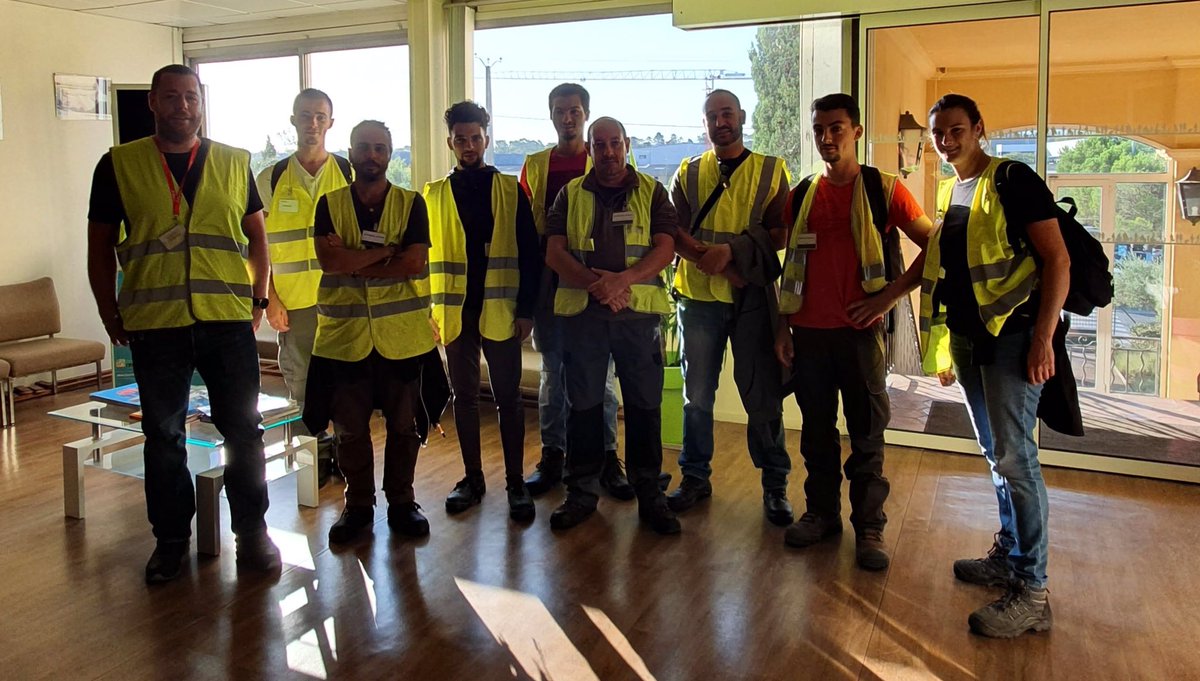 Fin de formation pour les stagiaires logistique de notre Onsite Lecasud Bonne mission à tous <a href="/FacchinChris/">Facchin Chris</a> <a href="/AymericDoche/">Doche Aymeric</a> <a href="/AdeccoGroupFR/">The Adecco Group FR</a>
