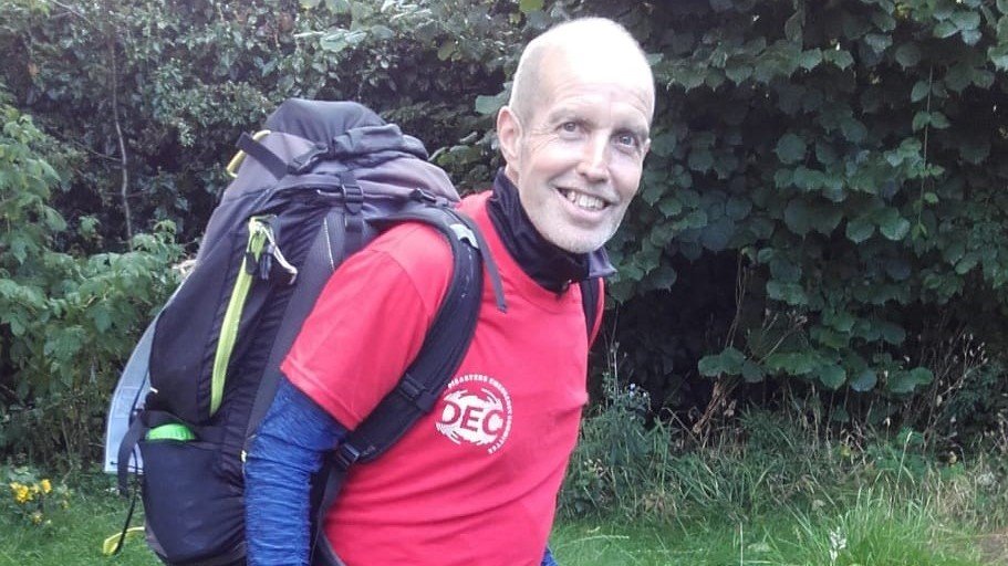 DECScotland's tweet photo. Big shout out to Richard Fisher from Edinburgh who is just starting ten marathons (yes ten!) in ten days along the 268 mile Pennine Way in support of our #cycloneidai appeal.  Best of luck Richard, please donate to help him through the pain via  https://t.co/0RapXYIija 🏃‍♂️💪 https://t.co/sm0x9TyKK4