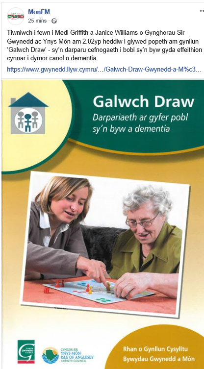 Mae ein swyddogion ar <a href="/MonFMRadio/">MônFM</a> prynhawn 'ma yn trafod y Cynllun!  Our officers are on <a href="/MonFMRadio/">MônFM</a> this afternoon discussing the Scheme! 
<a href="/cyngormon/">Cyngor Sir Ynys Môn</a> <a href="/CyngorGwynedd/">Cyngor Gwynedd</a> <a href="/yrawrgymraeg/">#yagym🏴󠁧󠁢󠁷󠁬󠁳󠁿Yr Awr Gymraeg</a>