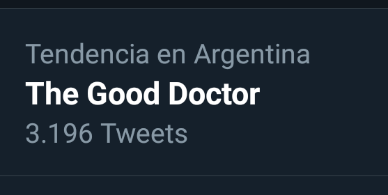 TheGoodDoctorAr's tweet photo. Amazing news to all our friends of the #TGDFamily
We crashed it !!!
#TheGoodDoctorEnSony
#TheGoodDoctor
1st TT in Argentina and Latin America.
We can add a few million more to that 50.
What an amazing night !!! https://t.co/e7KXBUkpOZ