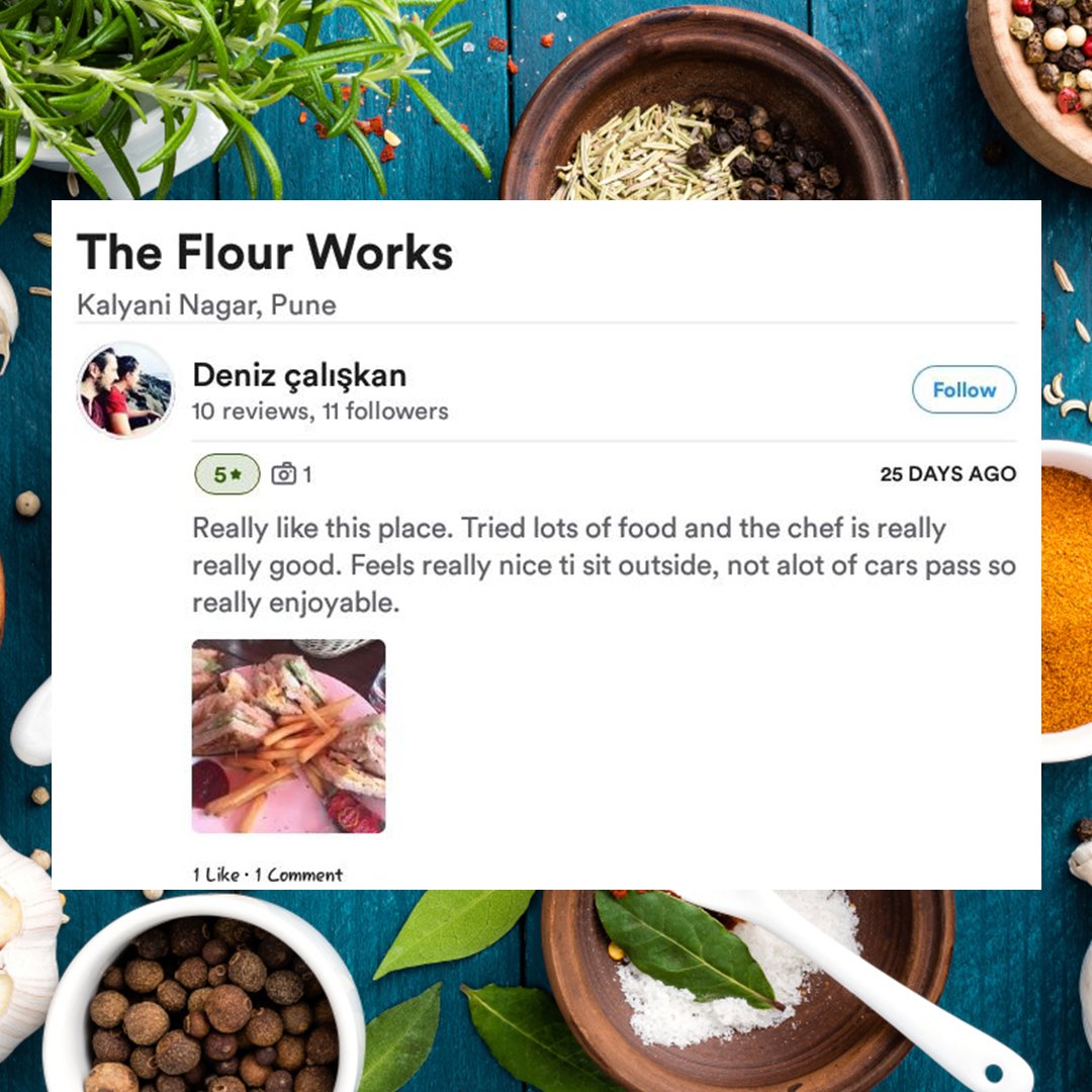 TheFlourWorks's tweet photo. Thank you so much for your kind words Deniz, we truly appreciate it! Hoping to serve you again soon, have a great week ahead. https://t.co/ZZXS1jAPsR