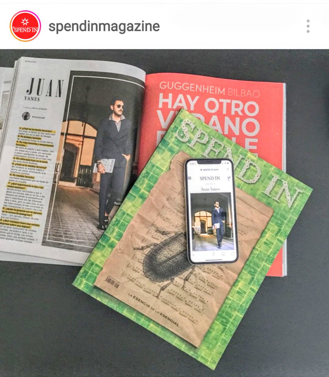 Ricardo_SPENDIN's tweet image. Hoy termina la vigencia de la #summerissue de @SPENDINmagazine y comenzará a compartirse la nueva #autumnissue 🌼🍀🌼 ... pero todavía nos quedan unos días de verano 2019 para disfrutar y vivir compartiendo #LaEsenciaDeLoEsencial