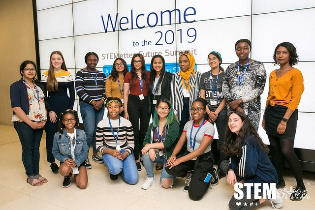 Stemettes's tweet photo. Happy Friday #STEM friends. #SFutureSummit 👋 https://t.co/LQPJ92MLGS