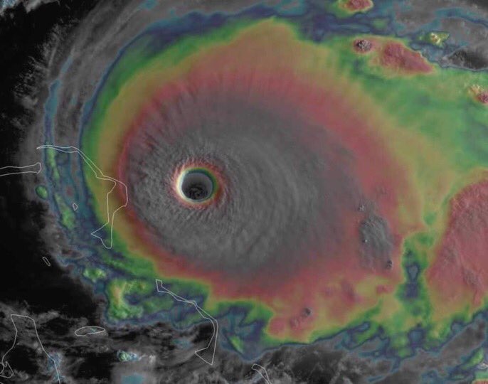 NinjaEconomics's tweet photo. Hurricane Dorian https://t.co/OPHryxWIht