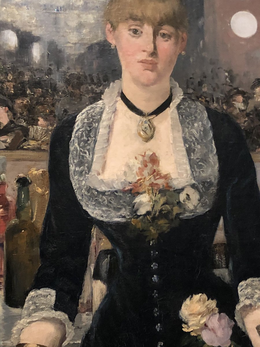 ericmarty55's tweet photo. Lors de ma visite à la fondation Louis Vuitton à l’occasion de  l’exposition de la Collection Courtauld pour un tableau fétiche Un bar aux Folies bergère de Manet qui tient un si grand rôle dans mon roman Le Coeur de la jeune Chinoise. https://t.co/OrQHtWoAqc