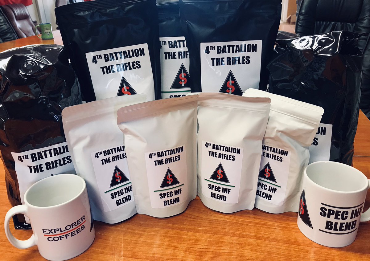 By far the most appreciated resupply we have received during our time in Afghanistan. This should keep the team going until our tour ends! Thank you @explorercoffees and <a href="/pwsbaines/">Peter Baines</a>. #specinf #4_rifles